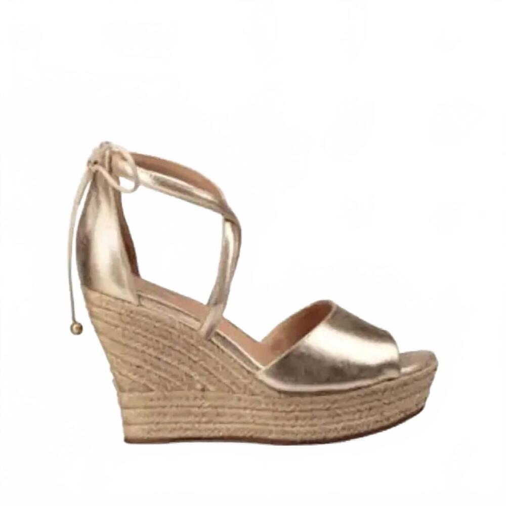 NEW UGG women's reagan wedge sandal in gold